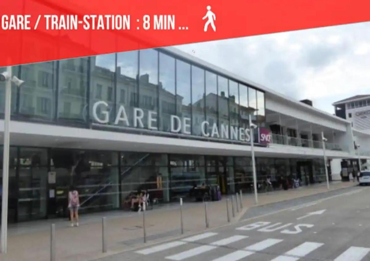 La Diva Du Festival - 10 Mn A Pied Palais & Plages - Cosy & Calme - Clim - Wifi Cannes Exterior photo