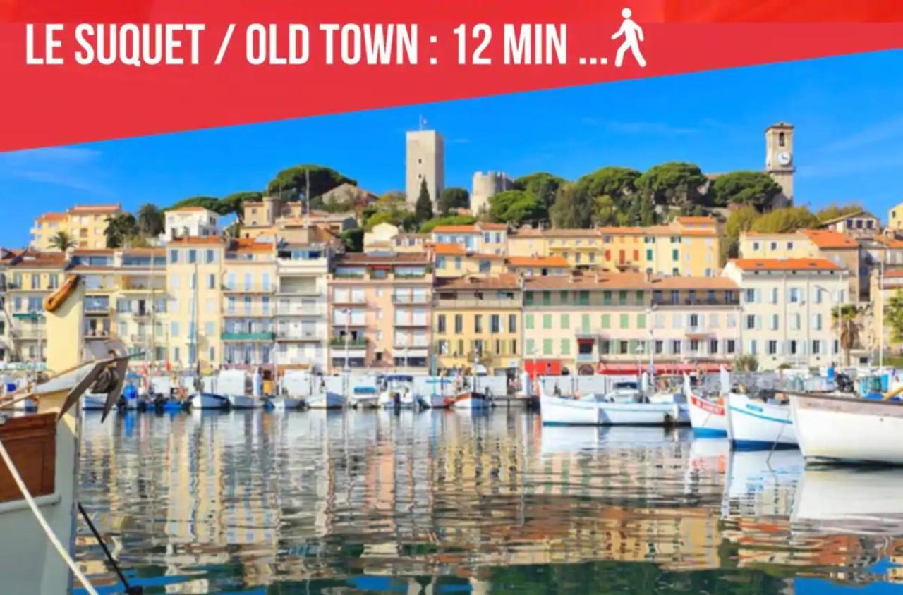 La Diva Du Festival - 10 Mn A Pied Palais & Plages - Cosy & Calme - Clim - Wifi Cannes Exterior photo